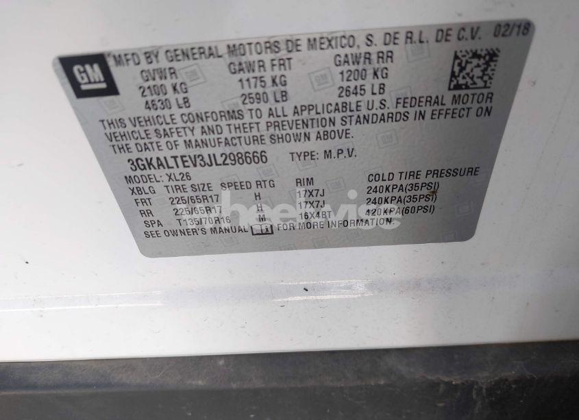 Photo 9 of 2018 Gmc Terrain SLE (VIN 3GKALTEV3JL298666)