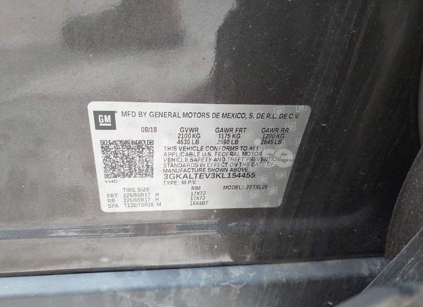 Photo 9 of 2019 Gmc Terrain SLE (VIN 3GKALTEV3KL154455)