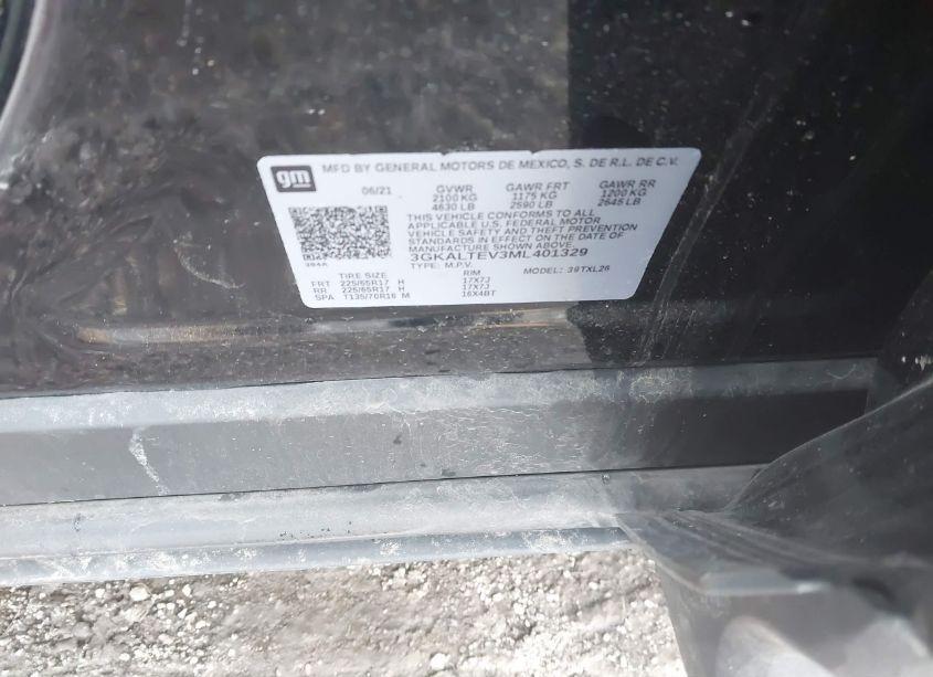 Photo 9 of 2021 Gmc Terrain AWD SLE (VIN 3GKALTEV3ML401329)