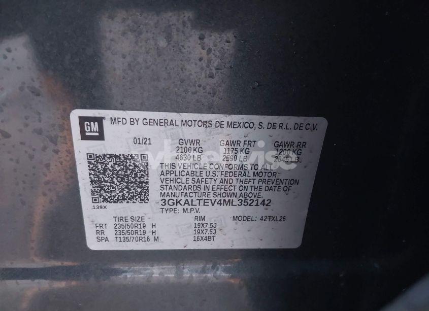 Photo 9 of 2021 Gmc Terrain AWD SLE (VIN 3GKALTEV4ML352142)