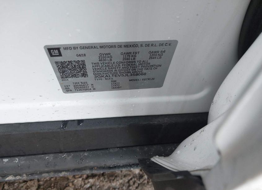 Photo 9 of 2018 Gmc Terrain SLE (VIN 3GKALTEV5JL358060)