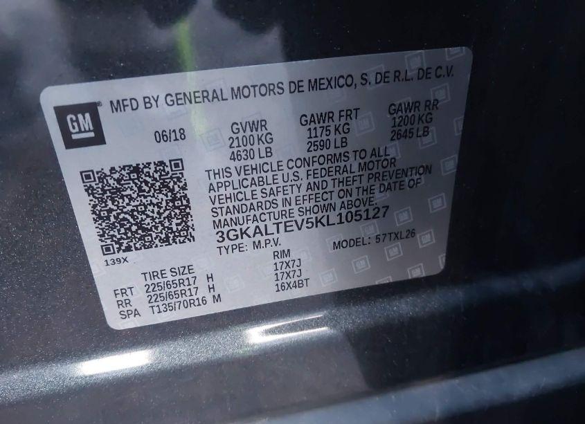 Photo 9 of 2019 Gmc Terrain SLE (VIN 3GKALTEV5KL105127)