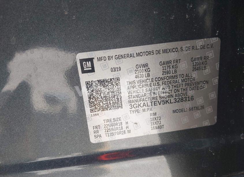 Photo 9 of 2019 Gmc Terrain SLE (VIN 3GKALTEV5KL328316)