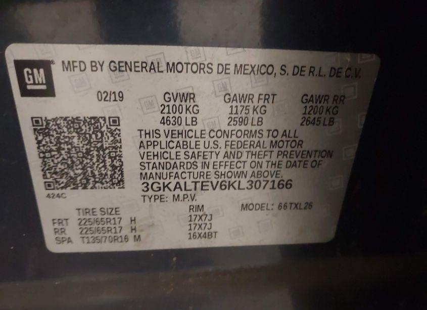 Photo 9 of 2019 Gmc Terrain SLE (VIN 3GKALTEV6KL307166)