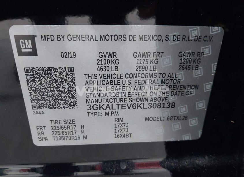 Photo 9 of 2019 Gmc Terrain SLE (VIN 3GKALTEV6KL308138)