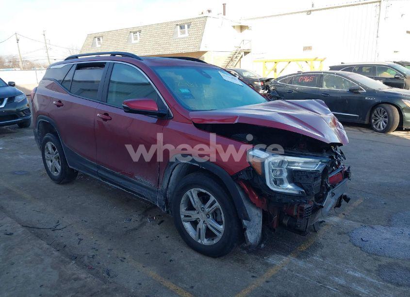 2022 Gmc Terrain AWD SLE (VIN 3GKALTEV7NL130745) main photo