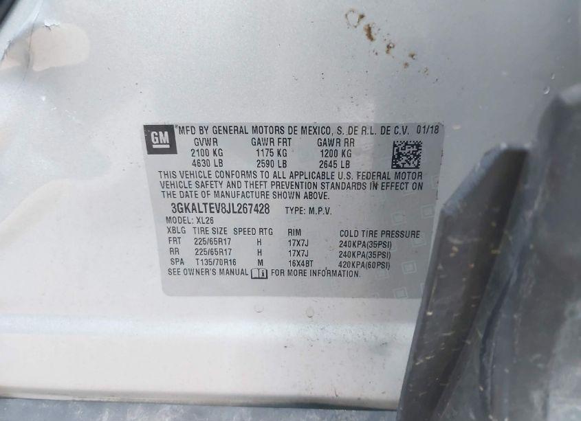 Photo 9 of 2018 Gmc Terrain SLE (VIN 3GKALTEV8JL267428)