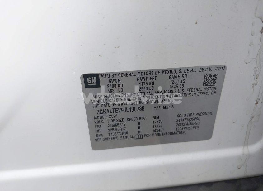 Photo 9 of 2018 Gmc Terrain SLE (VIN 3GKALTEV9JL180735)