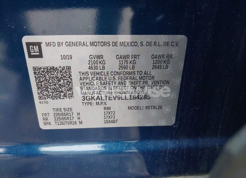 Photo 9 of 2020 Gmc Terrain AWD SLE (VIN 3GKALTEV9LL184285)