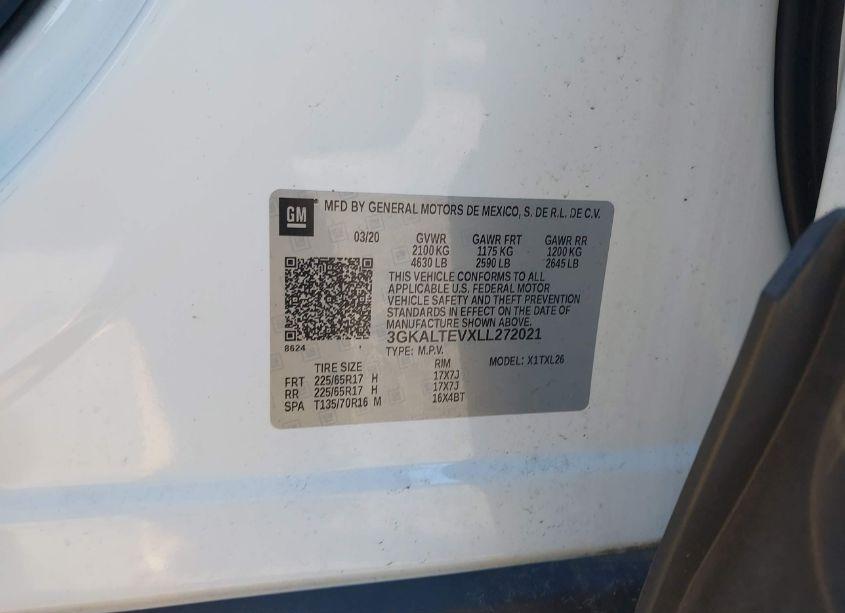 Photo 9 of 2020 Gmc Terrain AWD SLE (VIN 3GKALTEVXLL272021)