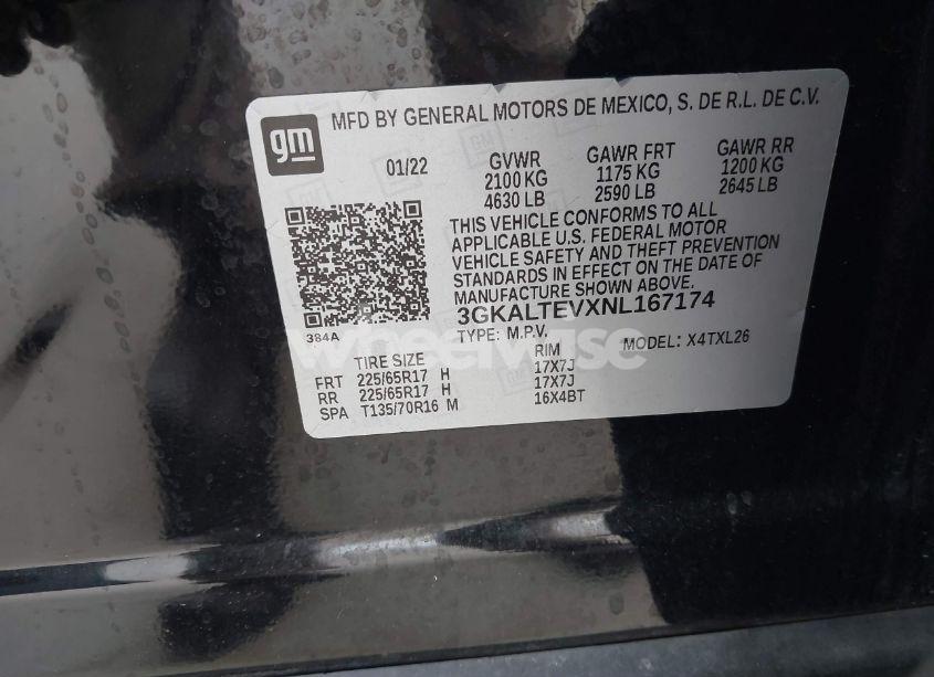 Photo 9 of 2022 Gmc Terrain AWD SLE (VIN 3GKALTEVXNL167174)