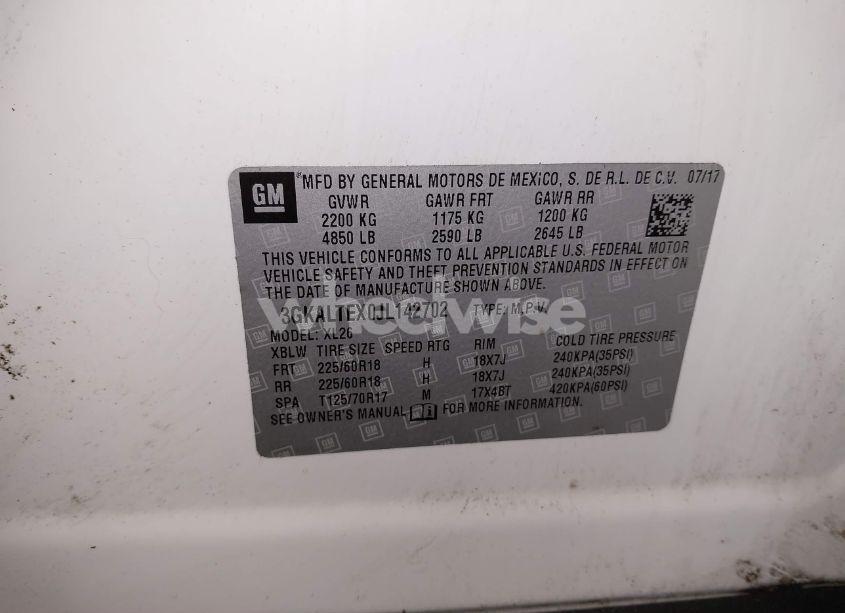 Photo 9 of 2018 Gmc Terrain SLE (VIN 3GKALTEX0JL142702)