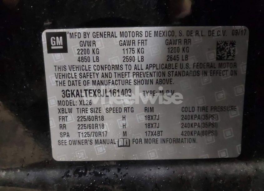 Photo 9 of 2018 Gmc Terrain SLE (VIN 3GKALTEX8JL161403)