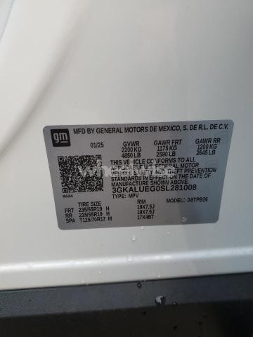 Photo 8 of 2025 GMC TERRAIN ELEVATION N/A (VIN 3GKALUEG0SL281008)