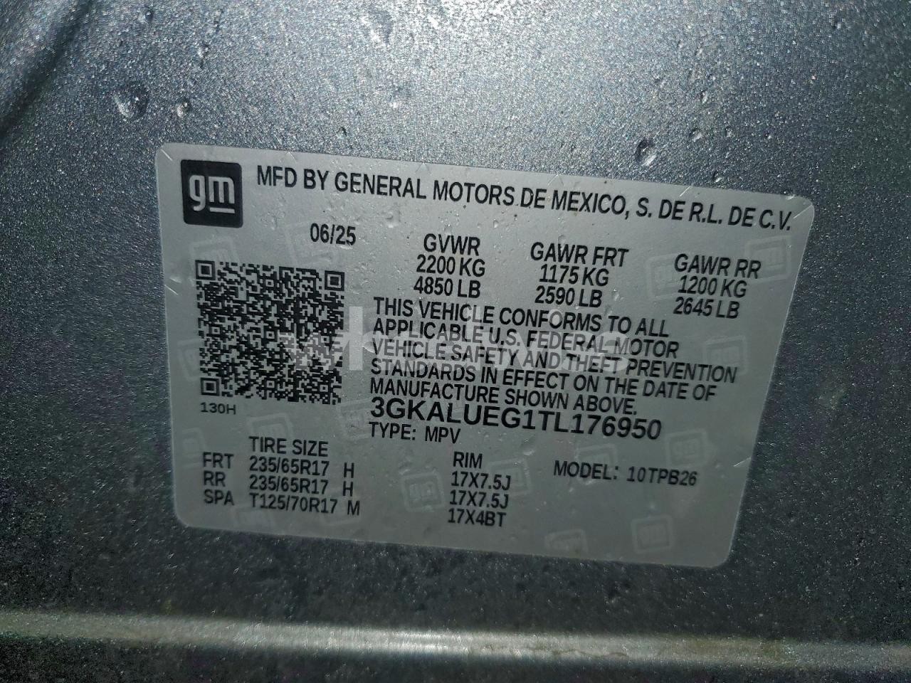 Photo 13 of 2026 GMC TERRAIN ELEVATION (VIN 3GKALUEG1TL176950)