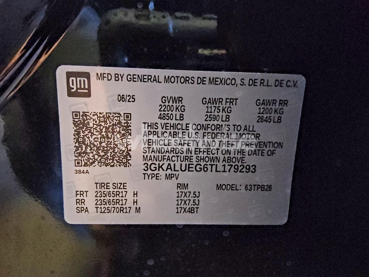 Photo 13 of 2026 GMC TERRAIN ELEVATION (VIN 3GKALUEG6TL179293)