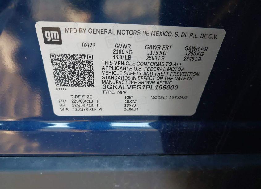 Photo 9 of 2023 Gmc Terrain AWD SLT (VIN 3GKALVEG1PL196000)