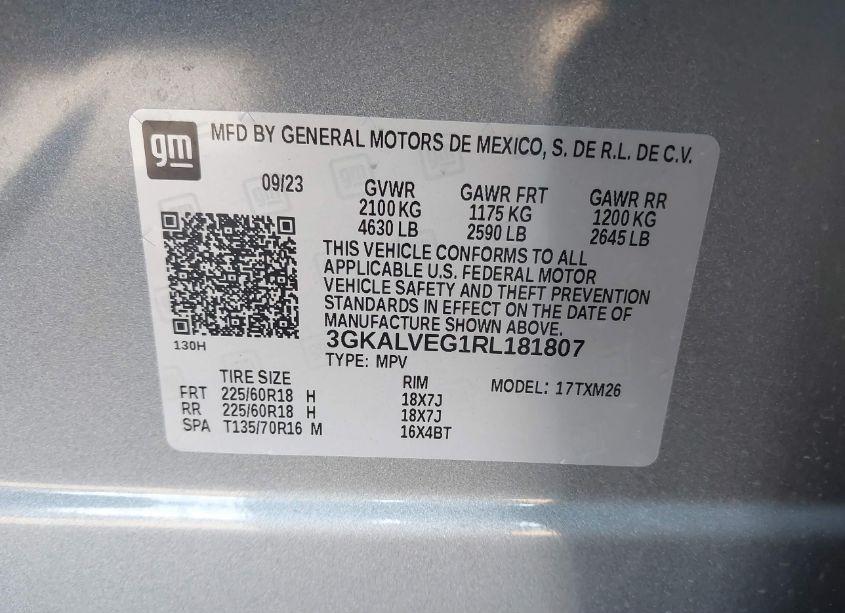 Photo 9 of 2024 Gmc Terrain AWD SLT (VIN 3GKALVEG1RL181807)