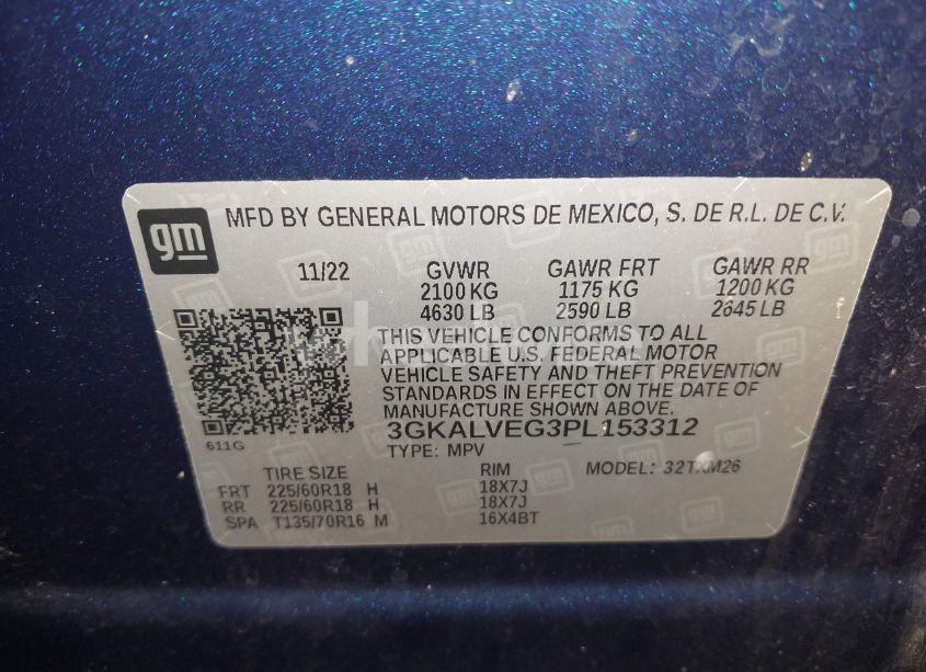 Photo 9 of 2023 Gmc Terrain AWD SLT (VIN 3GKALVEG3PL153312)