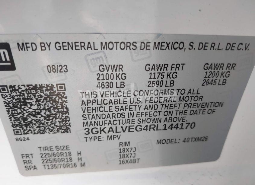 Photo 9 of 2024 Gmc Terrain AWD SLT (VIN 3GKALVEG4RL144170)