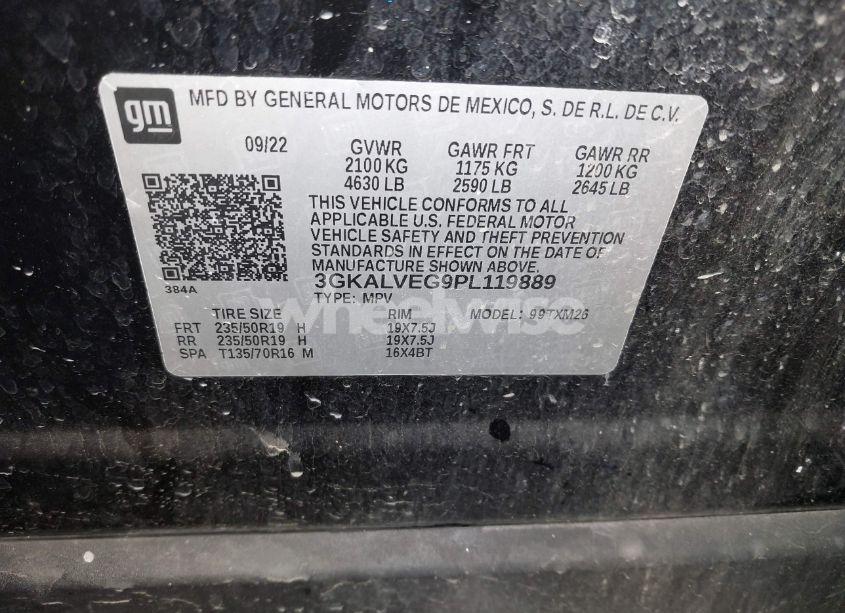 Photo 9 of 2023 Gmc Terrain AWD SLT (VIN 3GKALVEG9PL119889)