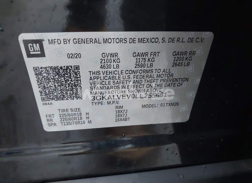 Photo 9 of 2020 Gmc Terrain AWD SLT (VIN 3GKALVEV0LL255661)