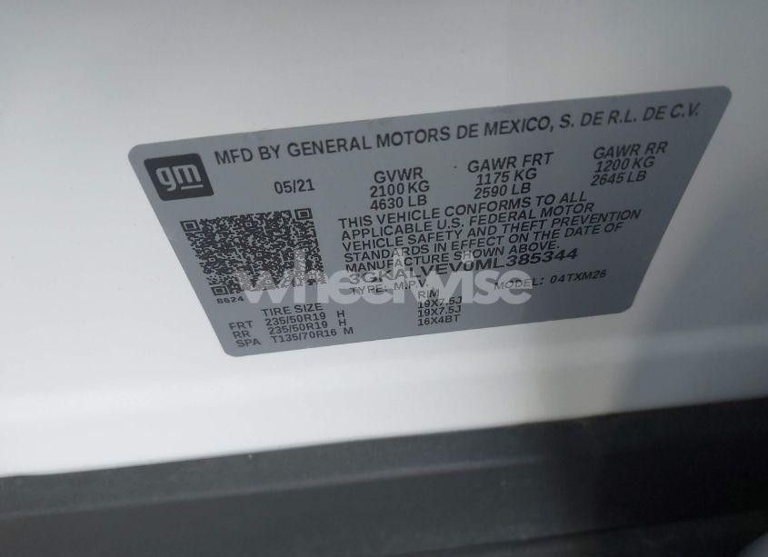 Photo 9 of 2021 Gmc Terrain AWD SLT (VIN 3GKALVEV0ML385344)