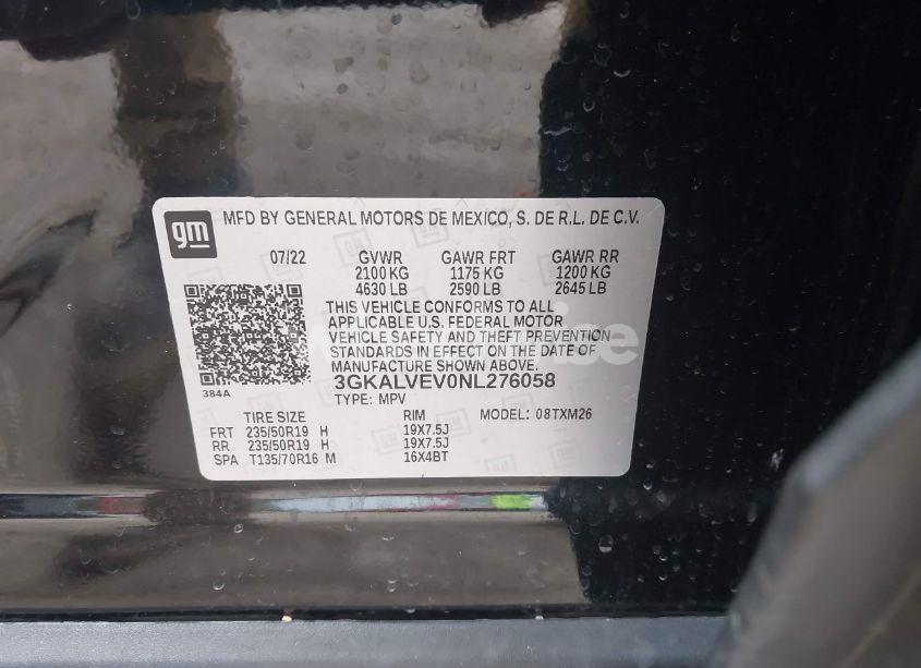 Photo 9 of 2022 Gmc Terrain AWD SLT (VIN 3GKALVEV0NL276058)