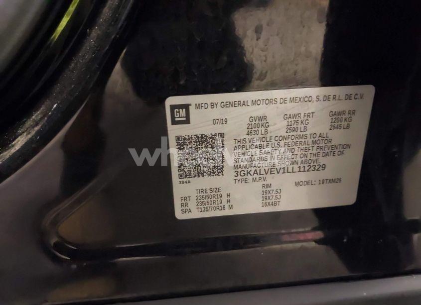 Photo 9 of 2020 Gmc Terrain AWD SLT (VIN 3GKALVEV1LL112329)