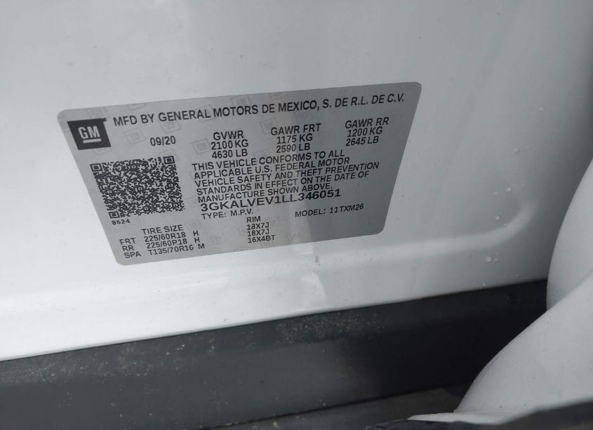 Photo 9 of 2020 Gmc Terrain AWD SLT (VIN 3GKALVEV1LL346051)