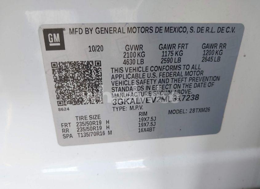 Photo 9 of 2021 Gmc Terrain AWD SLT (VIN 3GKALVEV2ML317238)