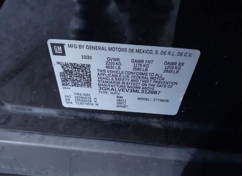 Photo 9 of 2021 Gmc Terrain AWD SLT (VIN 3GKALVEV3ML312887)