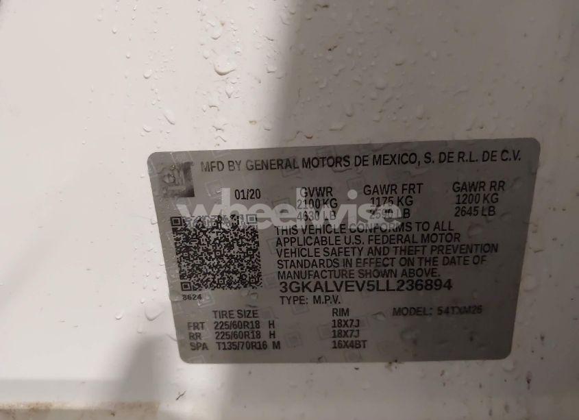 Photo 9 of 2020 Gmc Terrain AWD SLT (VIN 3GKALVEV5LL236894)