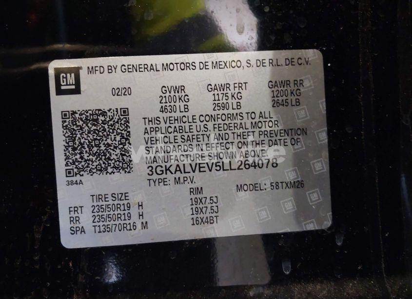 Photo 9 of 2020 Gmc Terrain AWD SLT (VIN 3GKALVEV5LL264078)