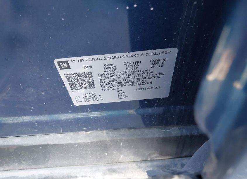 Photo 9 of 2021 Gmc Terrain AWD SLT (VIN 3GKALVEV5ML332204)