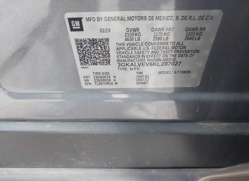 Photo 9 of 2019 Gmc Terrain SLT (VIN 3GKALVEV6KL287027)