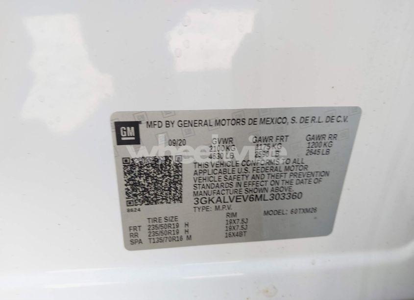 Photo 9 of 2021 Gmc Terrain AWD SLT (VIN 3GKALVEV6ML303360)