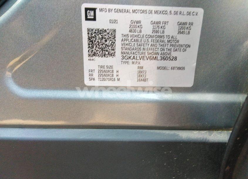 Photo 9 of 2021 Gmc Terrain AWD SLT (VIN 3GKALVEV6ML360528)