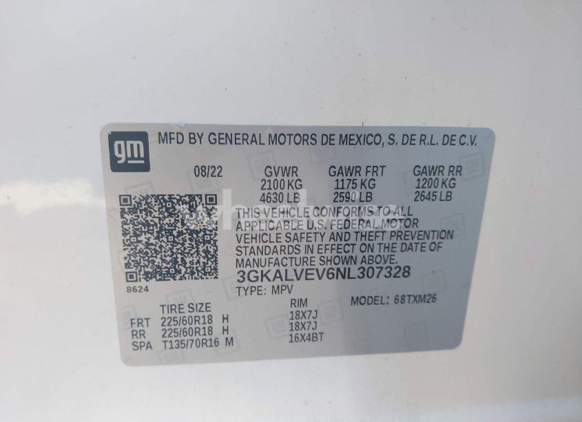 Photo 9 of 2022 Gmc Terrain AWD SLT (VIN 3GKALVEV6NL307328)