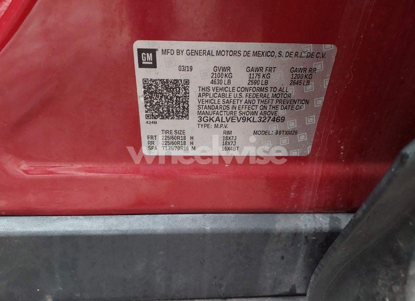 Photo 9 of 2019 Gmc Terrain SLT (VIN 3GKALVEV9KL327469)