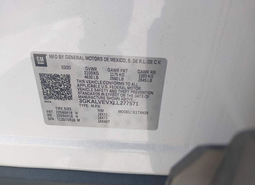 Photo 9 of 2020 Gmc Terrain AWD SLT (VIN 3GKALVEVXLL277571)