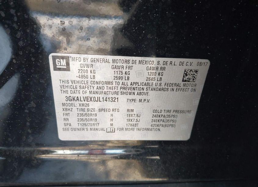 Photo 9 of 2018 Gmc Terrain SLT (VIN 3GKALVEX0JL141321)