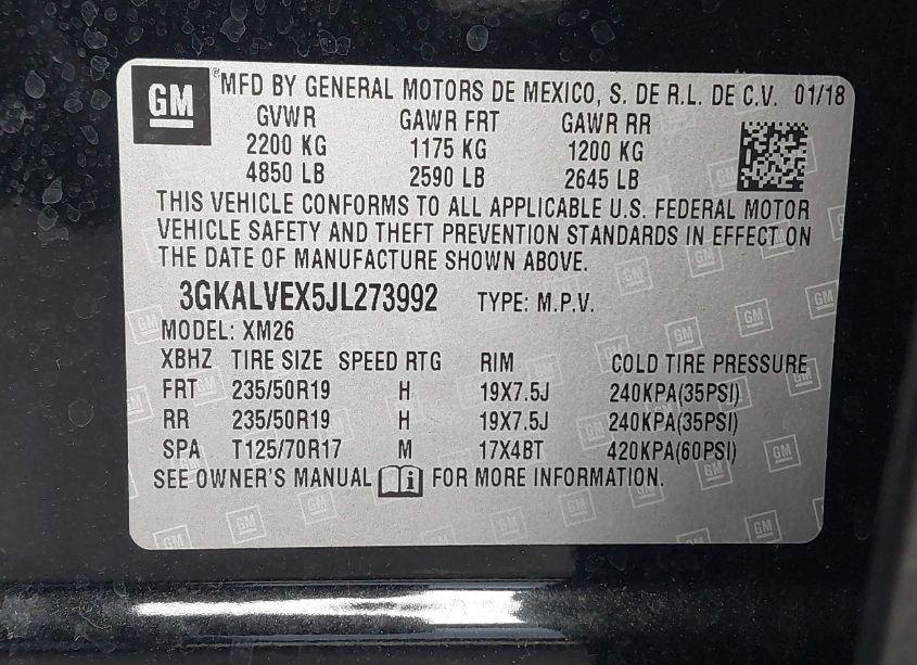 Photo 9 of 2018 Gmc Terrain SLT (VIN 3GKALVEX5JL273992)