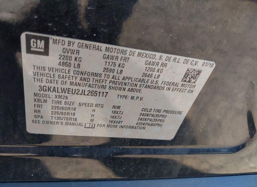 Photo 9 of 2018 Gmc Terrain SLT DIESEL (VIN 3GKALWEU2JL265117)