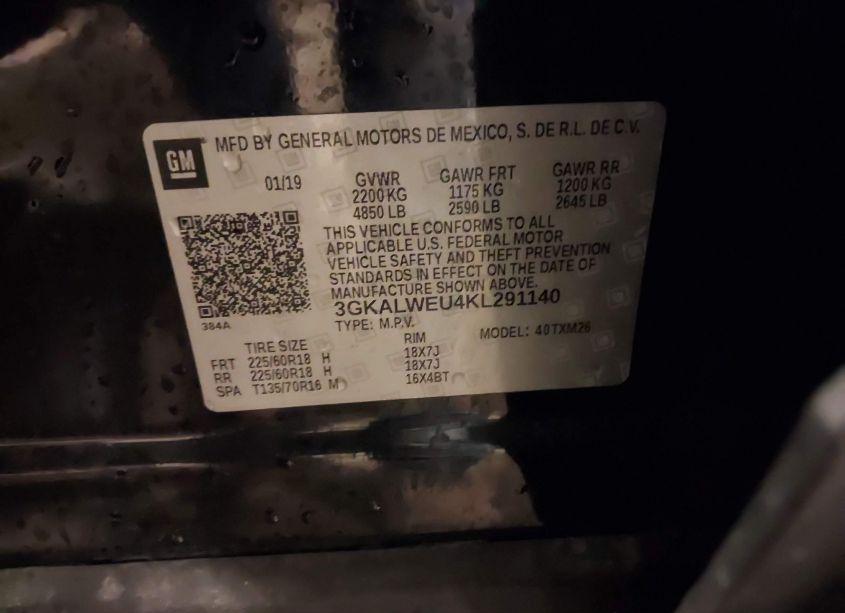 Photo 9 of 2019 Gmc Terrain SLT DIESEL (VIN 3GKALWEU4KL291140)