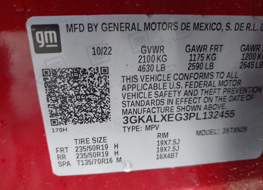 Photo 9 of 2023 Gmc Terrain AWD DENALI (VIN 3GKALXEG3PL132455)