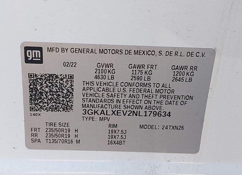 Photo 9 of 2022 Gmc Terrain AWD DENALI (VIN 3GKALXEV2NL179634)