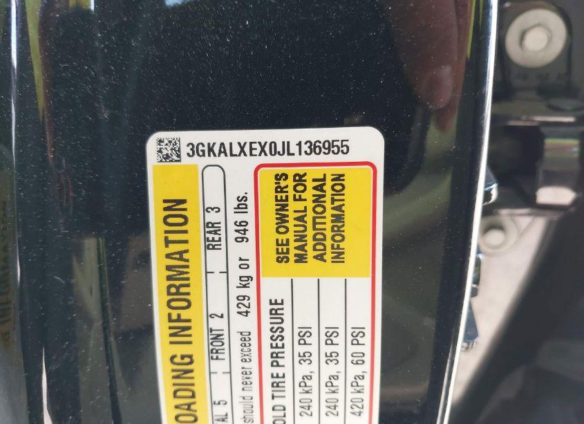 Photo 9 of 2018 Gmc Terrain DENALI (VIN 3GKALXEX0JL136955)