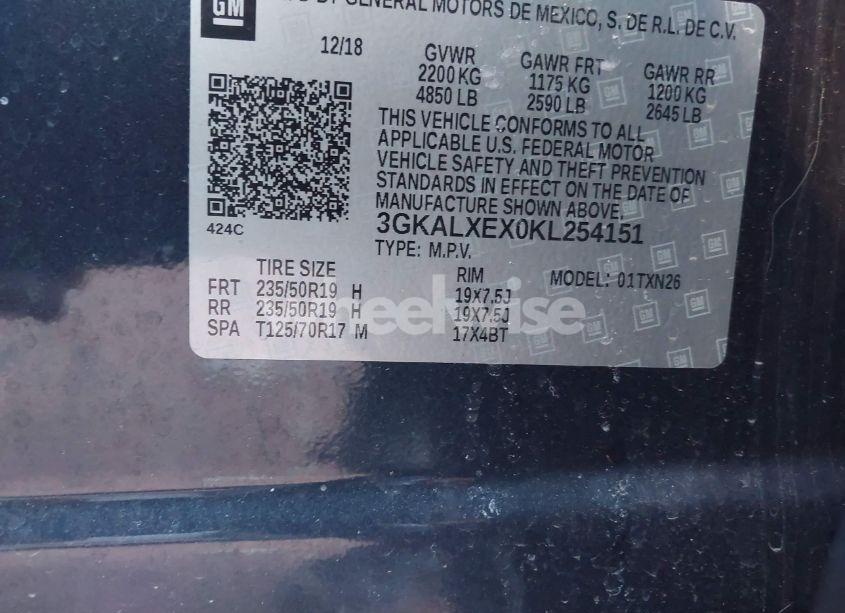 Photo 9 of 2019 Gmc Terrain DENALI (VIN 3GKALXEX0KL254151)