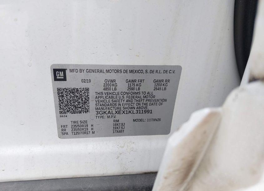 Photo 9 of 2019 Gmc Terrain DENALI (VIN 3GKALXEX1KL311991)